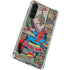 Marvel Classic Comics Amazing Spider-Man Collage Galaxy S24 FE Clear Case